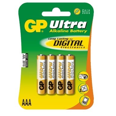 Элемент питания GP LR-03  Ultra Digital (4шт)  Bl*4 /цена за упак/