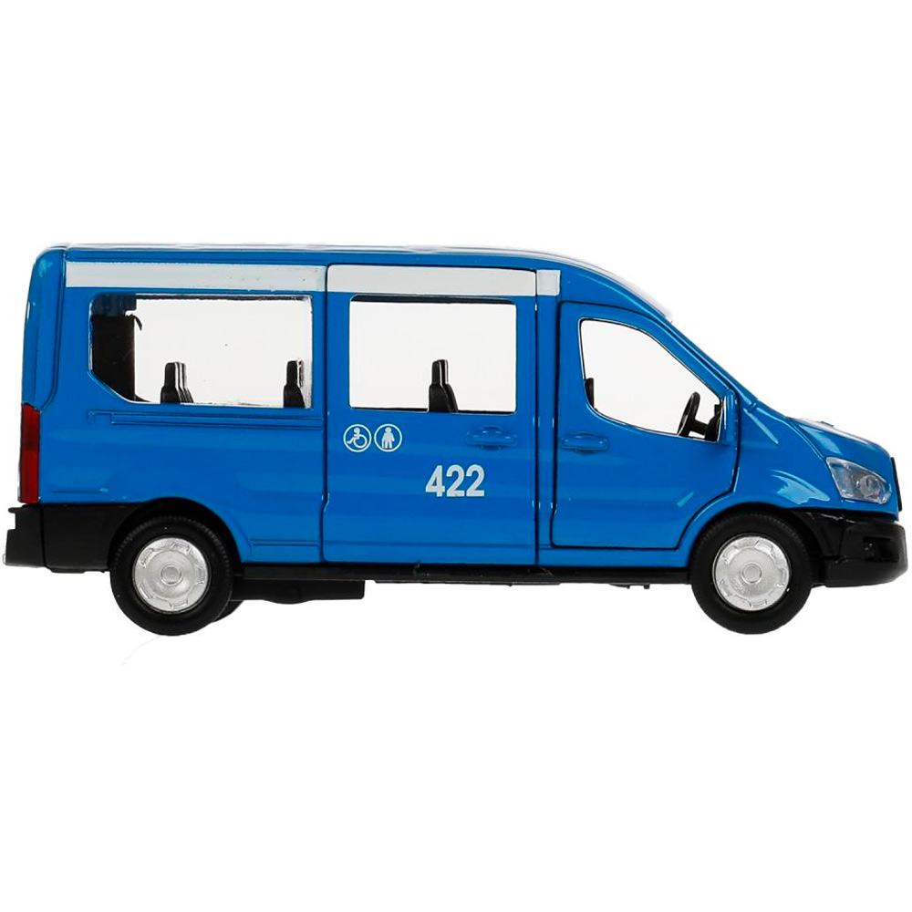 Модель SB-18-18-B-WB FORD Transit синий Технопарк  в коробке