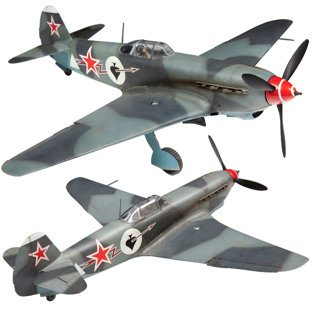 Сб. модель 4831 Советский истребитель Як-9Т
