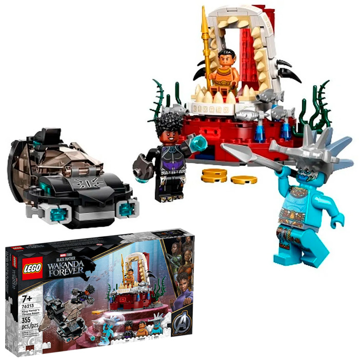Констр-р LEGO 76213 Super Heroes "Тронный зал короля Нэмора"