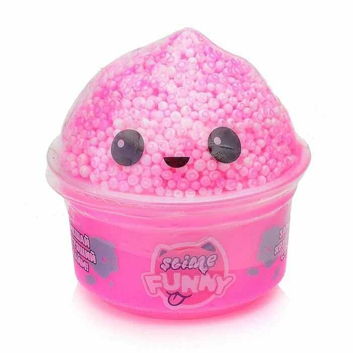 Лизун Funny Slime слайм с вложениями Пирожное SLM101 Лизун Funny Slime слайм с вложениями Пирожное SLM101