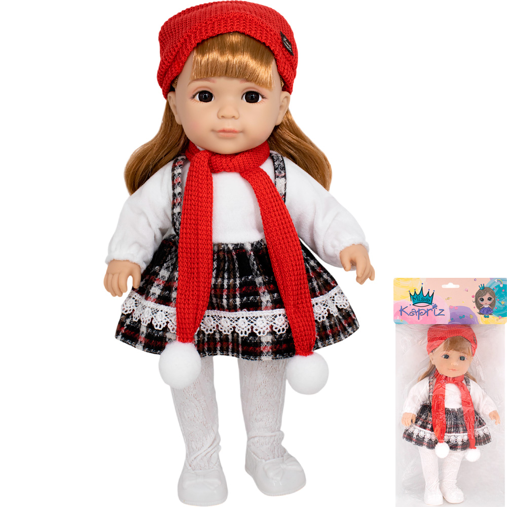 Кукла Miss Kapriz MK65016-4P в пак.