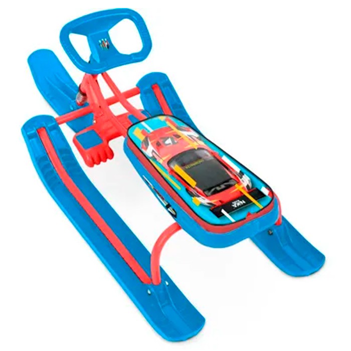 Снегокат Тимка спорт 2+ ТС2+/SC "Nika kids sportcar" (красный каркас) /Ника/ 