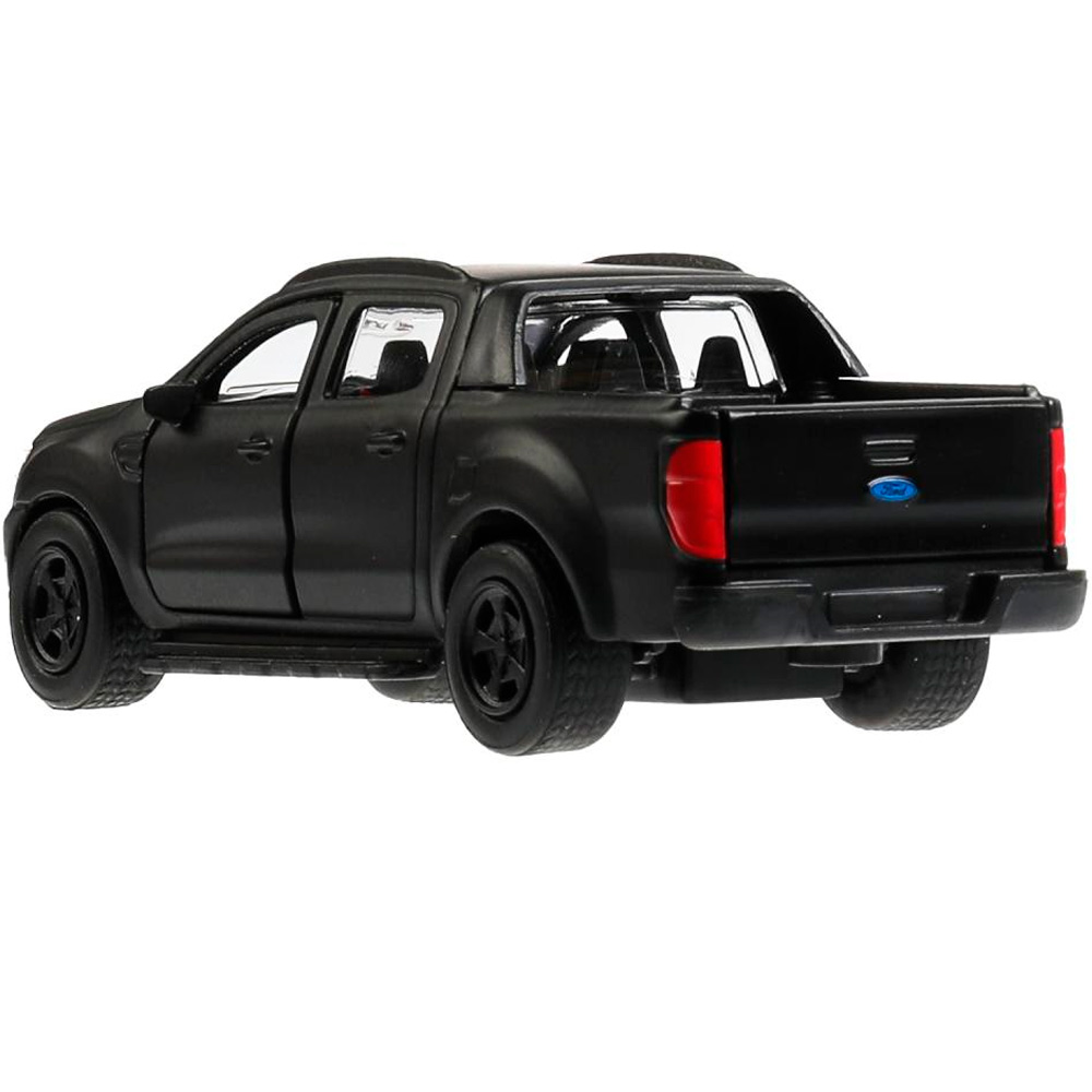 Модель SB-18-09-FR-N(BL-MATTE)-WB FORD Ranger пикап черный матовый Технопарк в коробке