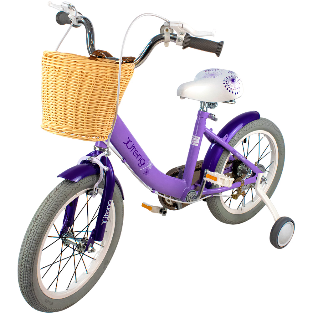Велосипед 2-х 16 FG231017088C-3 фиолетовый 