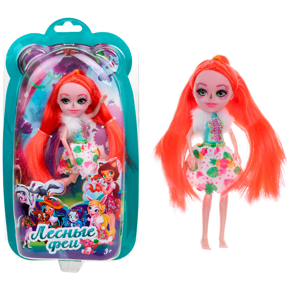 Кукла Лесные Феи 16 см ярко-рыж. волосами Т24018 1toy