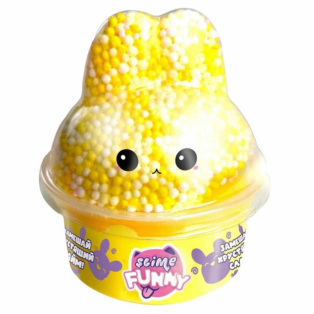 Лизун Funny Slime слайм с вложениями Зайка SLM071 Лизун Funny Slime слайм с вложениями Зайка SLM071