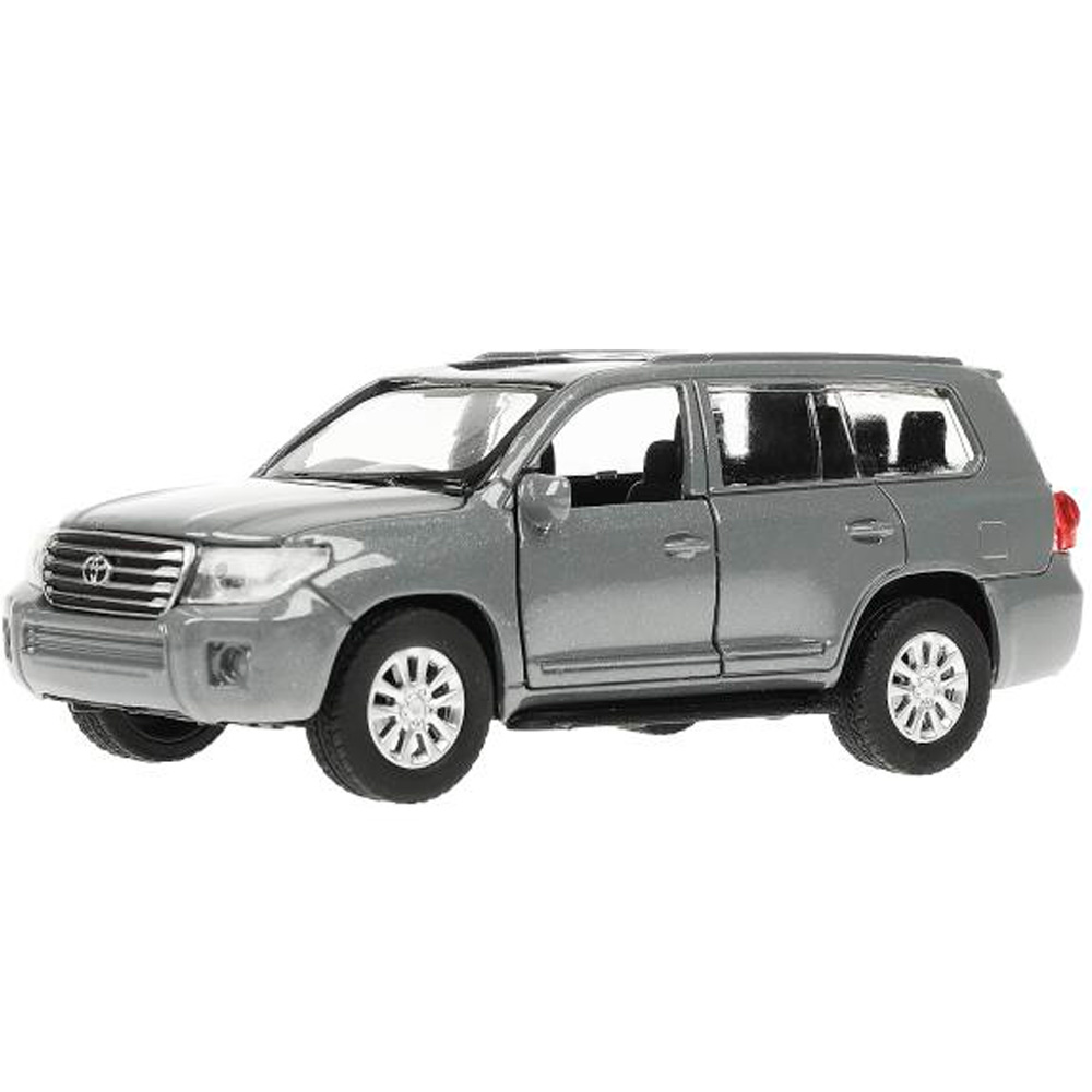 Модель CRUISER-13-GY TOYOTA LAND CRUISER 12,5 см, двери, инерц, серый Технопарк  в кор.