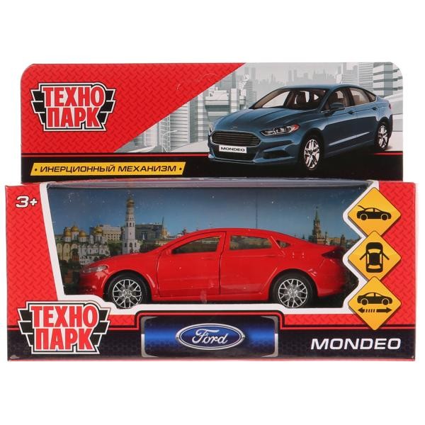 Модель MONDEO-RD Ford Mondeo красный Технопарк  в кор.