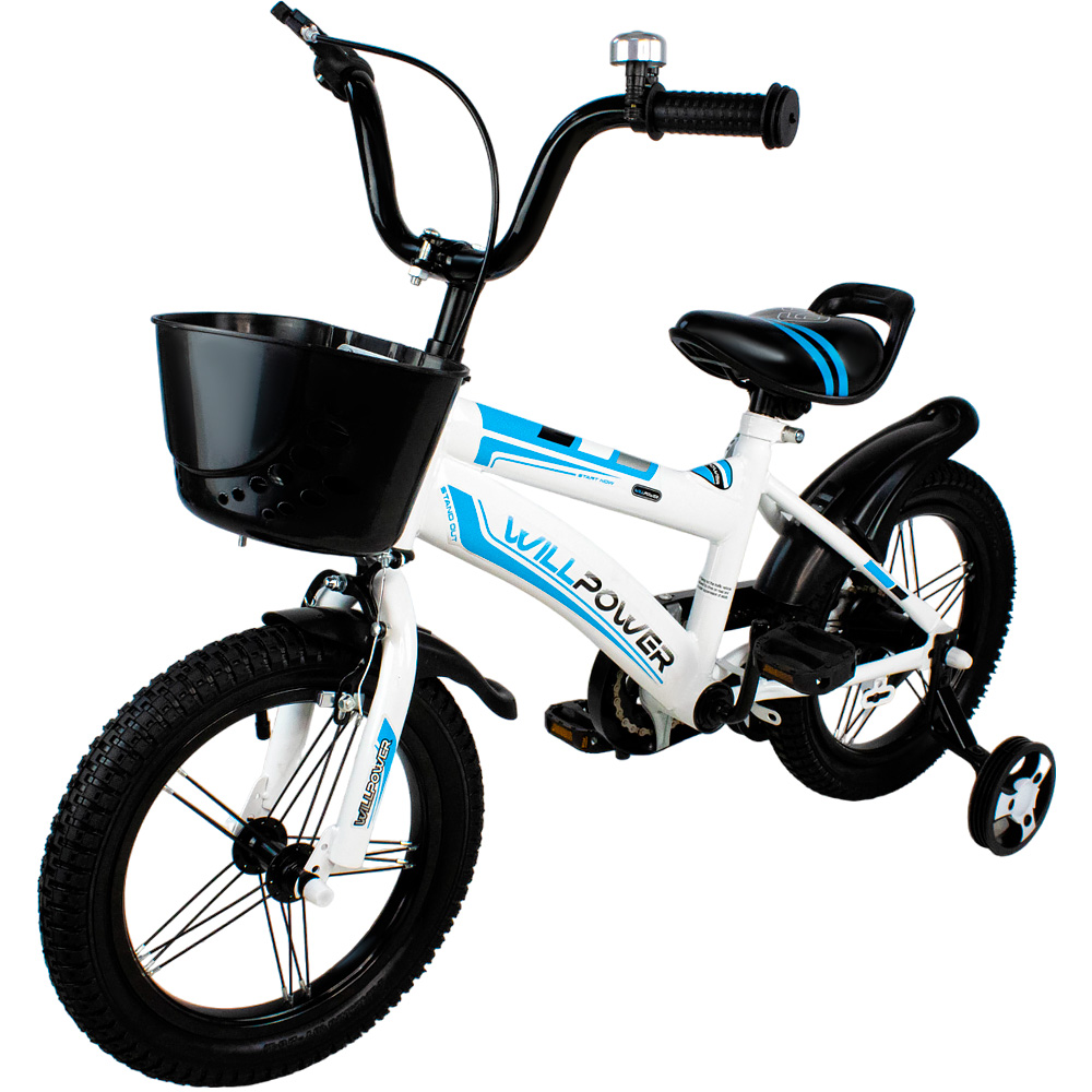 Велосипед 2-х 16" WILLPOWER синий FG230707012C-3-2