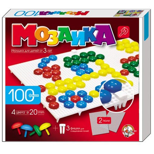 Мозаика 20/100 цветн. 979 /10/ Мозаика 20/100 цветн. 979 /10/