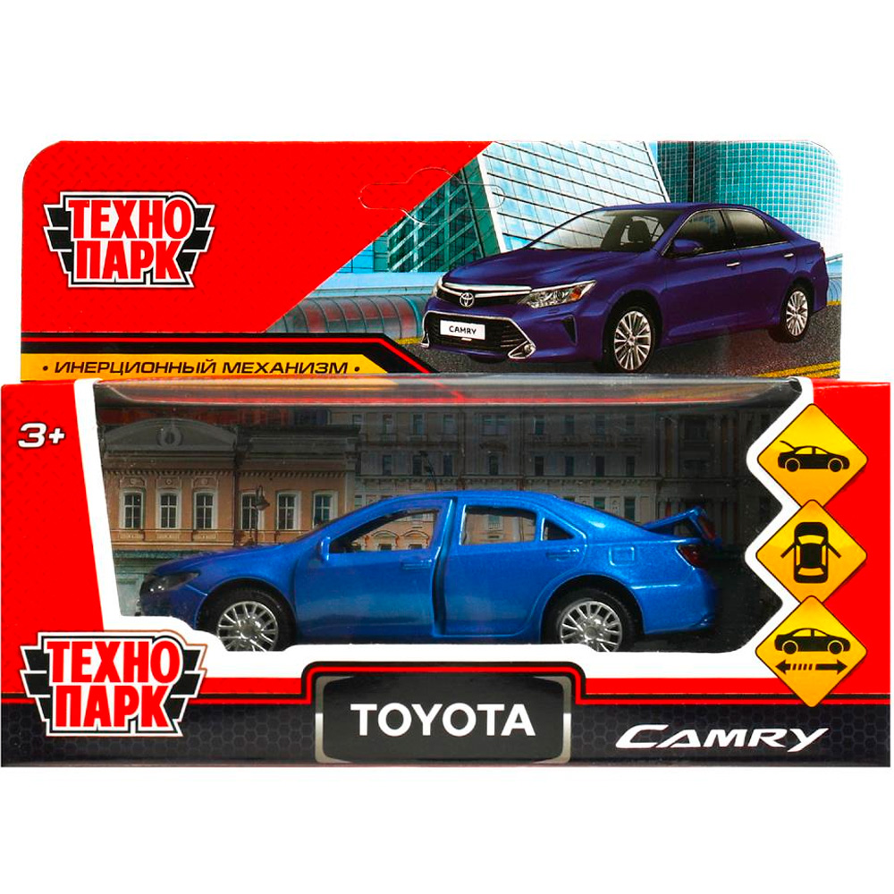 Модель CAMRY-12-BU TOYOTA CAMRY 12 см синий Технопарк в кор.