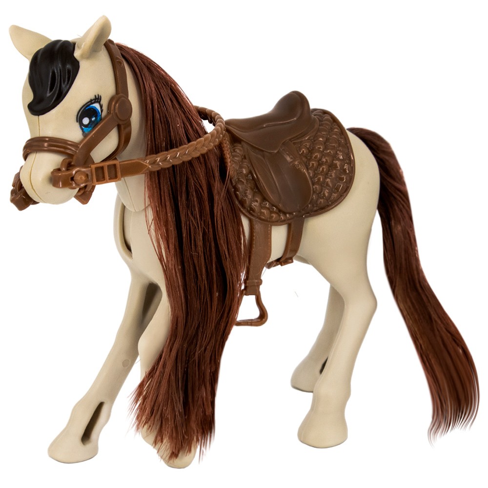 Кукла малышка FCJ0874938 с лошадкой  в кор.