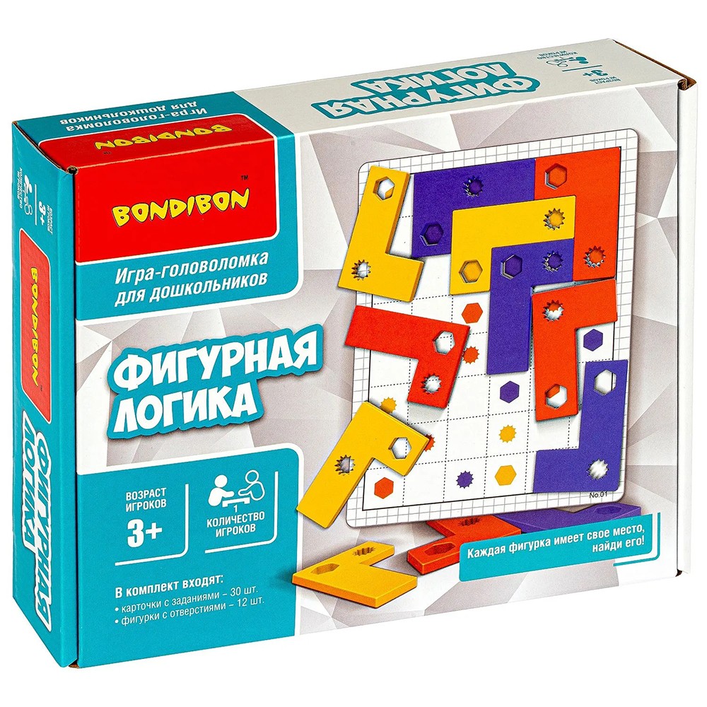 Игра ФИГУРНАЯ ЛОГИКА ВВ4896