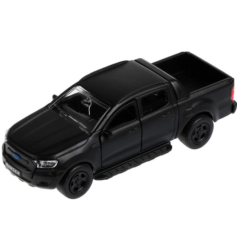 Модель SB-18-09-FR-N(BL-MATTE)-WB FORD Ranger пикап черный матовый Технопарк в коробке