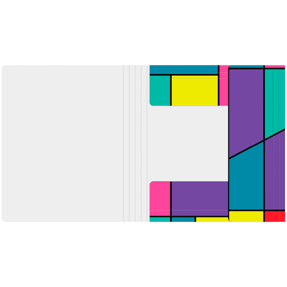 Папка д/тетрадей Berlingo "Color Block" А5+, 600мкм, с рис. 338438.