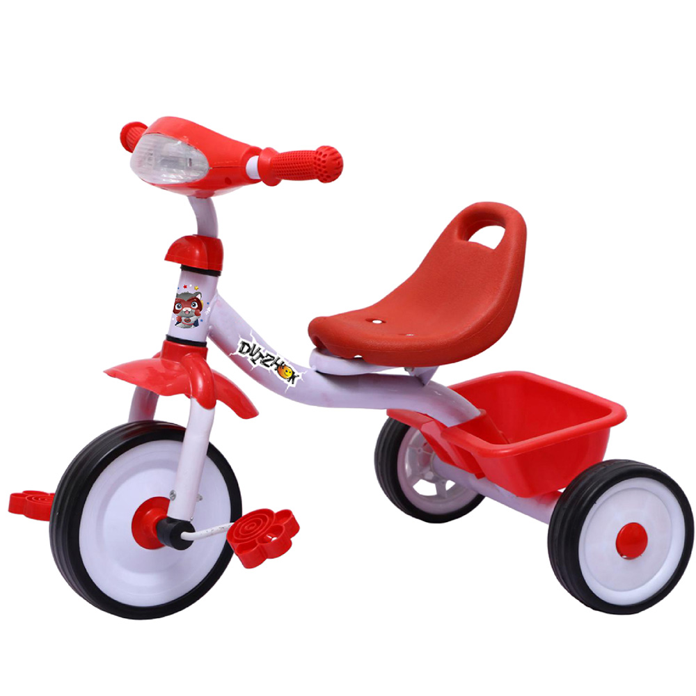Велосипед 3-х красный Dvizhok JTR05-2 колеса EVA
