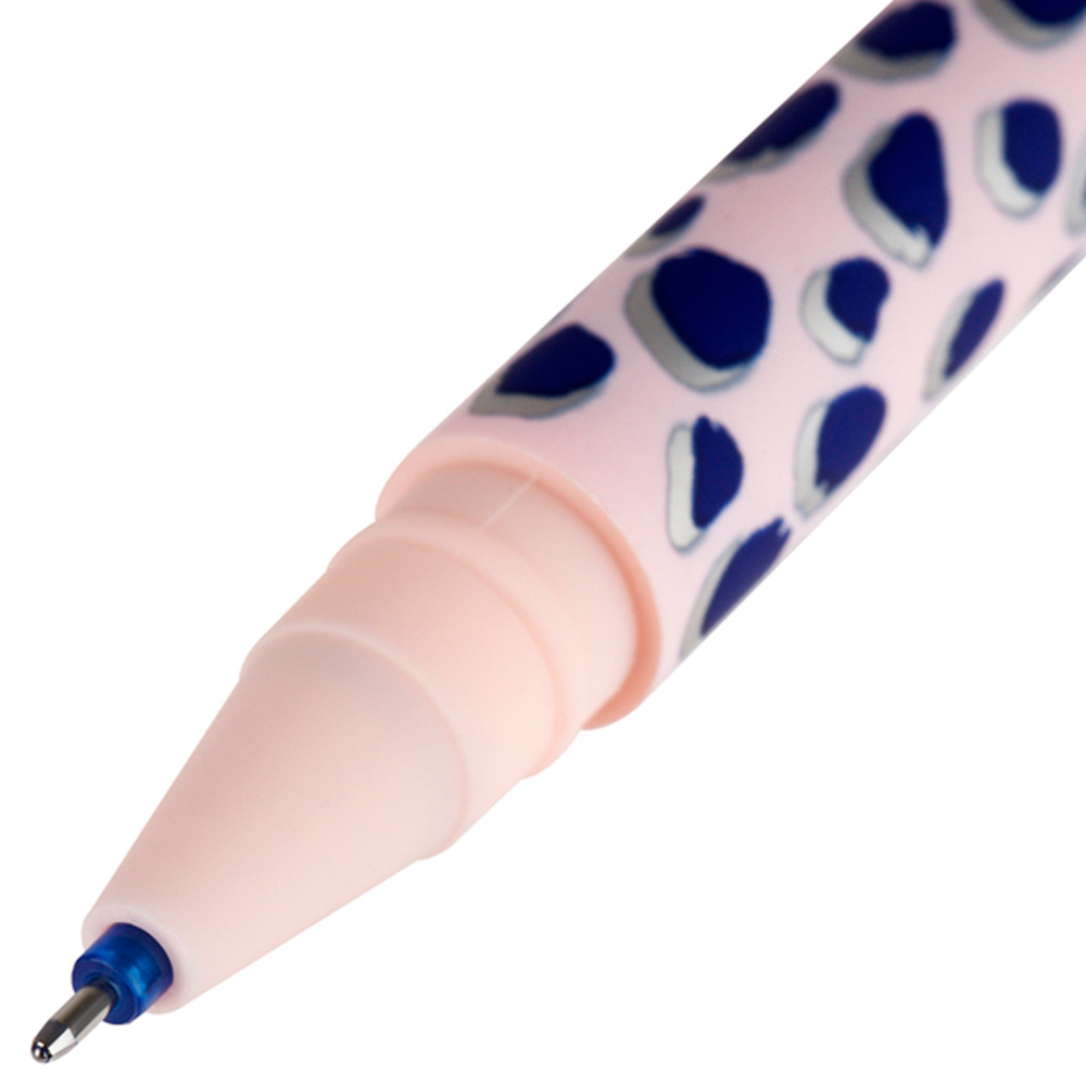 Ручка гелевая синяя стираемая 0,5мм MESHU "Bright&Soft" ассорти 343466