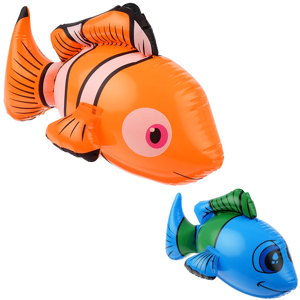 Игрушка надувная "Рыбка" 40 см, цвета микс 679189