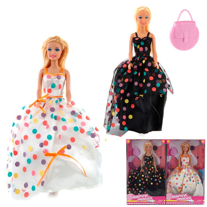 Кукла 8452 Прекрасная принцесса с сумочкой в кор. Defa Lucy